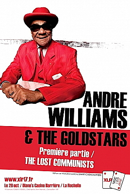 illustration de La Rochelle : concert soul et rock au Diane's avec Andre Williams & The Goldstars, jeudi 28 oct. 2010