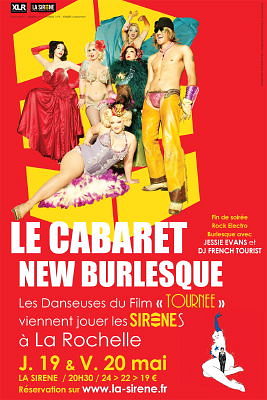 illustration de La Rochelle : les sirnes du Cabaret New Burlesque, concerts les 19 et 20 mai 2011 !