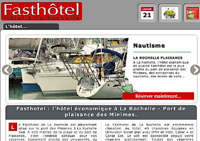 illustration de La Rochelle : htel conomique de qualit plage et port des Minimes !