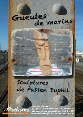 illustration de La Rochelle exposition : Fabien Duphil invit chez Matlama, octobre 2011
