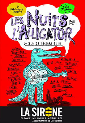 illustration de La Rochelle : les nuits de l'Alligator, blues urbain, samedi 18 fvrier  20h30