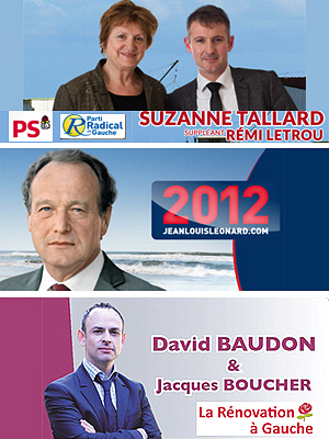 illustration de Lgislative 2012 - 2e circonscription Rochefort - Pays Aunis : duel socialiste, la droite en difficult, rendez-vous de campagne