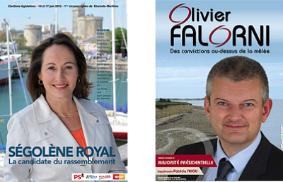 illustration de Lgislatives La Rochelle - R : Sgolne Royal - Olivier Falorni, runions publiques les 13 et 14 juin 2012