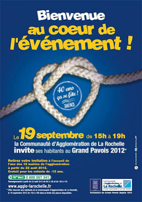 illustration de Grand Pavois : La Communaut d'Aggolmration de La Rochelle invite ses habitants, mercredi 19 septembre 202 ; 15h-19h !