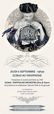 illustration de La Rochelle musique avec EZ3KIEL : projection en avant premire du DVD jeudi 6 septembre 2012