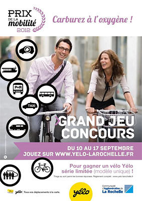 illustration de La Rochelle transports publics : un vlo Ylo  gagner au Prix de la mobilit 2012 du 10 au 17 septembre 2012