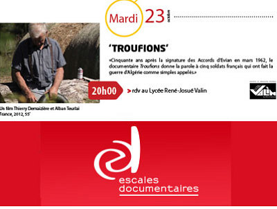 illustration de La Rochelle - documentaire : Troufions, mardi 23 octobre 2012  20h