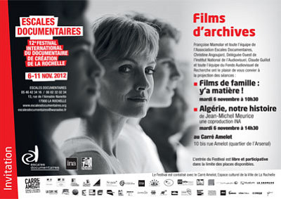 illustration de La Rochelle : Quai des archives aux Escales Documentaire, mardi 6 novembre  10h30
