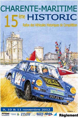 illustration de Rservez votre htel  La Rochelle : 57e Rallye d'Automne, rallyes Classic et historique 9-11 novembre 2012
