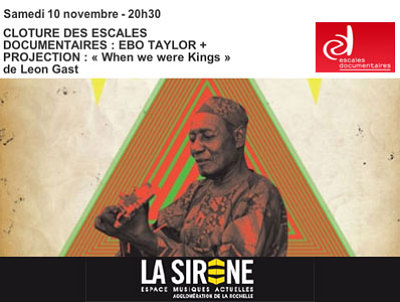 illustration de La Rochelle doc et concert : soire de clture des Escales Documentaires, samedi 10 novembre