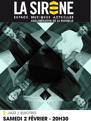 illustration de La Rochelle soire jazz electro avec Portico Quartet et Limousine, samedi 2 fvrier 2013