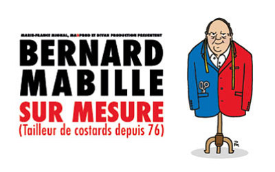 illustration de La Rochelle humour : Bernard Mabille à l'Espace Encan, dimanche 10 février à 16h