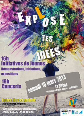 illustration de La Rochelle : projets jeunes, initiatives et The Kazemy en concert, samedi 16 mars 2013  La Sirne