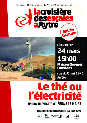 illustration de La Rochelle : le Thé ou l'électricité, film documentaire à Aytré, dimanche 24 mars 2013