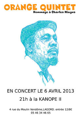 illustration de La Rochelle Lagord : le jazz d'Orange Quintet  La Kanop, samedi 6 avril 2013