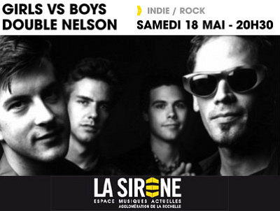illustration de Girls vs Boys en concert  La Rochelle, La Sirne accueille un mythe, samedi 18 mai 2013