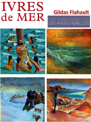 illustration de Ivres en mer : les crations de Gildas Flahault  La Rochelle, Angoulins Chtelaillon et Fouras, t 2013