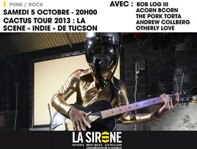 illustration de Tucson USA - La Rochelle : le Cactus Tour  La Sirne, rock & punk, samedi 5 octobre 2013