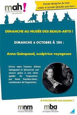 illustration de Un dimanche aux muses de La Rochelle, gratuit et visite d'exposition le 6 octobre 2013