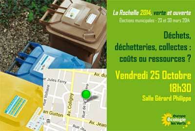 illustration de La Rochelle : rencontres sur le thème des déchets, coûts et-ou ressources, vendredi 25 octobre à 18h30