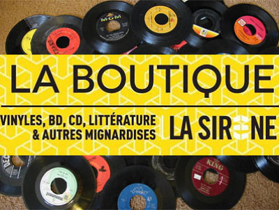 illustration de La Rochelle : vinyles et BD, la boutique de la Sirne dballe en ville, jeudi 31 octobre 2013