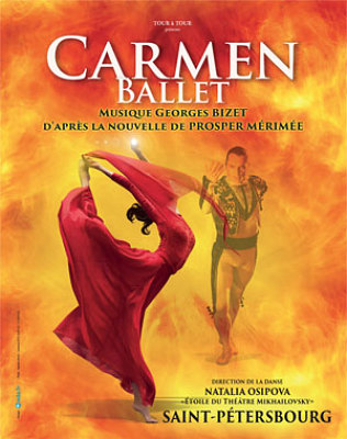 illustration de Ballet à la Rochelle : Carmen, la danse mythique, dimanche 3 novembre 2013