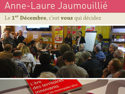 illustration de La Rochelle primaire ouverte du P.S : 3 rendez-vous avec Anne-Laure Jaumouilli les 6, 7 et 8 novembre 2013