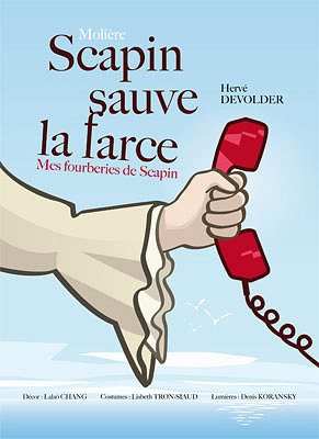 illustration de Humour  La Rochelle : Scapin sauve la farce  l'Azile, samedi 9 novembre 2013