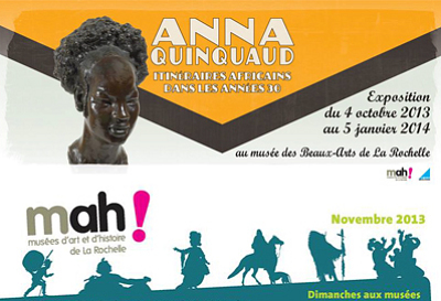 illustration de Un dimanche au muse des Beaux-Arts de La Rochelle : lecture, rcit de voyage d'Anna Quinquaud, le 10 nov. 2013  15h