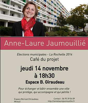 illustration de Primaire socialiste  La Rochelle : caf du projet  Mireuil avec Anne-Laure Jaumouilli, jeudi 14 novembre 2013