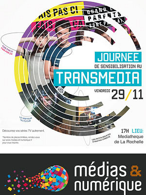 illustration de La Rochelle : sensibilisation au Transmdia, vendredi 29 nov. 2013, projections publiques  17h