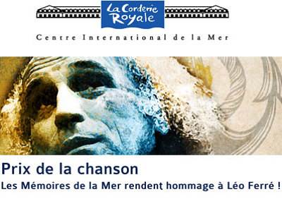 illustration de Rochefort - Charente-Maritime :  Mmoires de la Mer, prix de la chanson en hommage  Lo Ferr, candidatures ouvertes jusqu'au 28 fvrier 2014