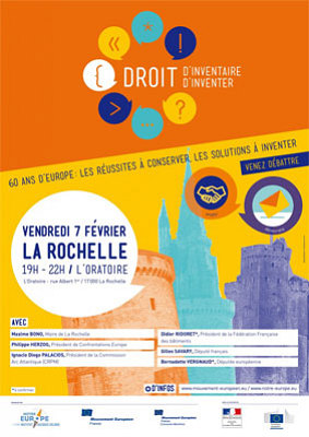 illustration de L'Europe en dbat  La Rochelle : droit d'inventaire - droit d'inventer, vendredi 7 fvrier 19h-22h, entre libre !