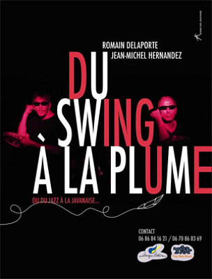 illustration de La Rochelle : Nougaro et Gainsbourg du swing  la plume, spectacle musical, vendredi 21 fvrier 2014