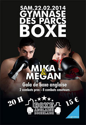 illustration de La Rochelle : un gala pour le noble art, boxe anglaise, 10 combats samedi 22 fvrier 2014
