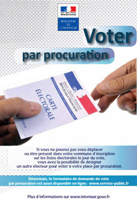 illustration de La Rochelle - Charente-Maritime : vote par procuration, pensez-y ds maintenant pour les 23 et 30 mars 2014 !