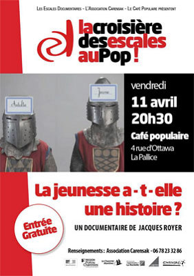 illustration de La jeunesse a-t-elle une histoire : film documentaire  la Rochelle La Pallice, vendredi 11 avril 2014