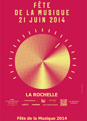 illustration de La Rochelle fte la musique, samedi 21 juin 2014, demandez le programme !