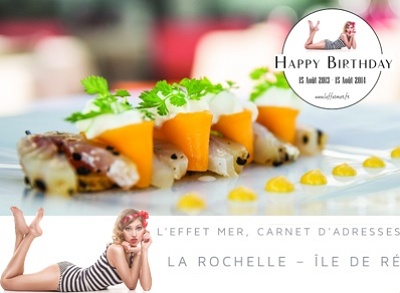 illustration de La Rochelle et ses environs : une aubade gastronomique à gagner pour le 1er anniversaire du blog l'Effet Mer