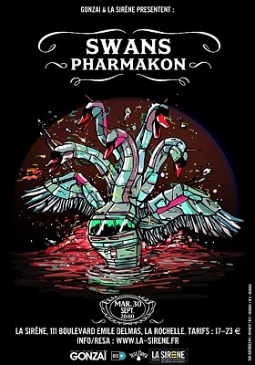 illustration de Rock noise  La Rochelle : Swans en tte d'affiche et Pharmakon ouvrent la saison de La Sirne, mardi 30 septembre 2014