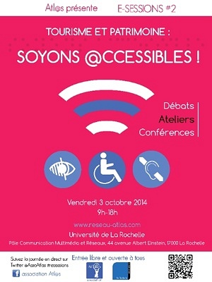 illustration de  La Rochelle : journe tourisme, patrimoine  et accessibilit avec l'association Atlas, vendredi 3 octobre 2014