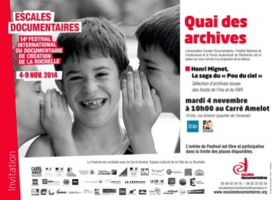 illustration de Images d'archives  La Rochelle : la saga du Pou du ciel, projection mardi 4 novembre 2014  10h