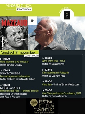 illustration de Festival du film d'aventure de La Rochelle : à l'affiche vendredi 21 novembre et dernière places disponibles !