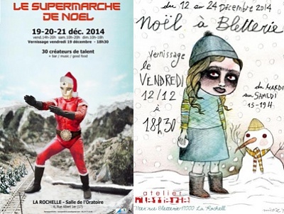 illustration de La Rochelle : cadeaux d'artistes et créateurs à la galerie Bletterie et au supermarché de l'Arsenal