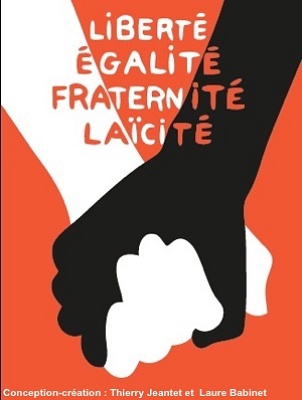 illustration de La Rochelle : libert, galit, fraternit, lacit, dbat propos par le Cercle Michel Crpeau, mercredi 14 janvier 2015