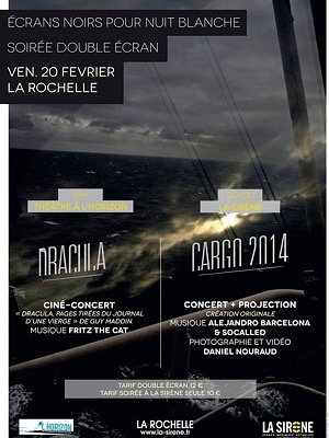 illustration de La Rochelle - Cargo : soire musicale et visuelle avec Socalled, Alejandro Barcelona et Daniel Nouraud  La Sirne, vendredi 20 fvrier 2015