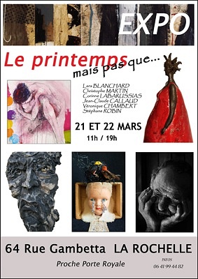 illustration de La Rochelle : exposition de printemps  la maison, rue Gambetta, samedi 21 et dimanche 22 mars 2015