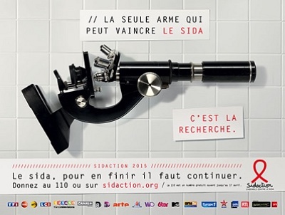 illustration de La Rochelle - Charente-Maritime : mobilisation Sidaction 2015, faites vos dons !
