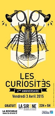 illustration de Musique(s) et performance(s)  La Rochelle : Curiosits, soire gratuite du 4e anniversaire de La Sirne, vendredi 3 mars 2015