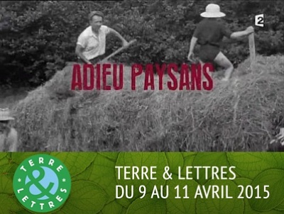 illustration de Projection documentaire  La Rochelle : Adieu paysans, vendredi 10 avril  12h30